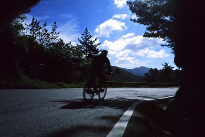 Riding in Taroko Gorge - Photo by Dennis Flood