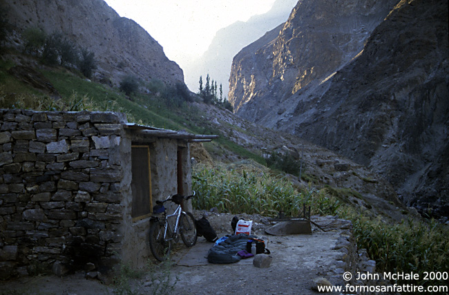 Late night campsite, Indus Valley