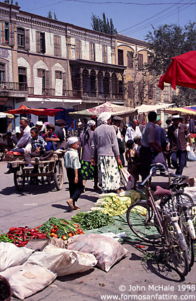 Vegetable Market, Kashgar