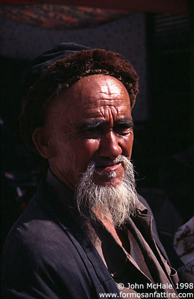 Uighur Portrait, Kashgar Market